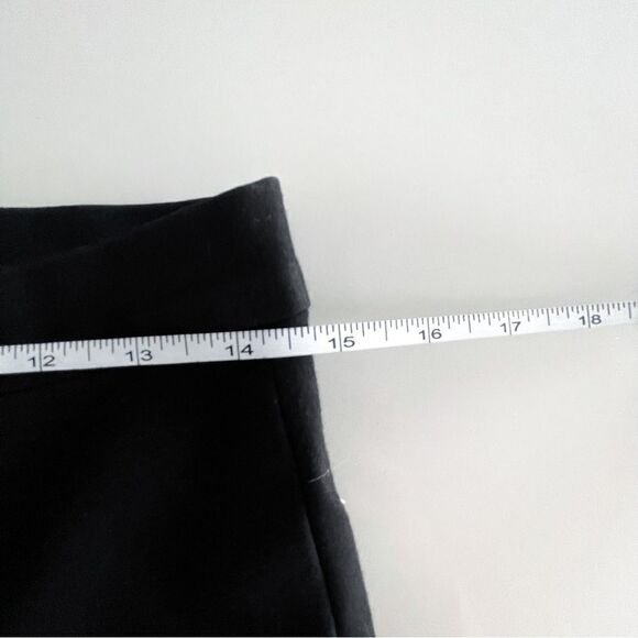 Banana Republic Ponte Legging Black Pants Women's 8 Stretch Zip Up - Picture 11 of 15